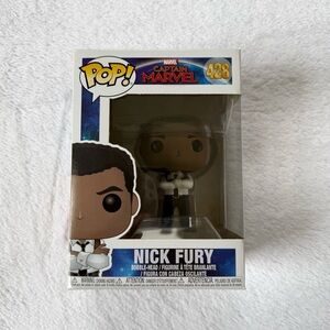 Funko Pop Marvel Captain Marvel Nick Fury #428 MCU Young Nick Fury